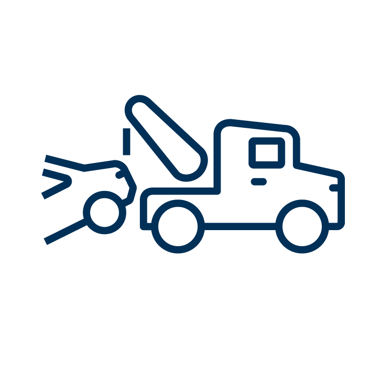 Tow truck icon